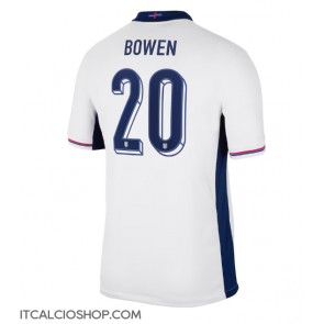 Inghilterra Jarrod Bowen #20 Prima Maglia Europei 2024 Manica Corta